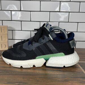 adidas POD-S3.1 Womens Size 7.5 Shoes Black Low Top Boost Athletic Sneaker